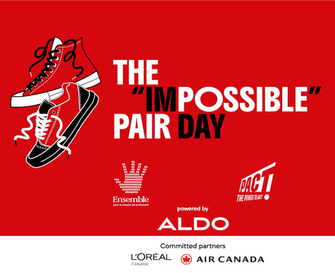The First-Ever Impossible Pair Day: Different Shoes. Different People. So What?